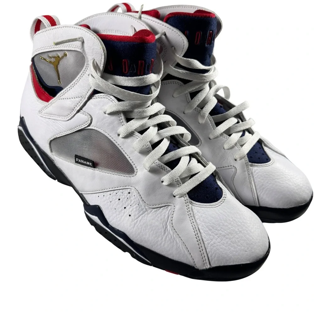 Jordan Air Jordan 7 Retro BCFC Mens 14 White PSG CZ0789-105 Excellent Paname